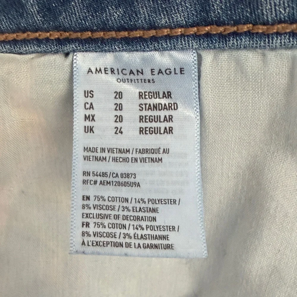 American Eagle Outfitters Light Blue Jeggings - Picture 4 of 8